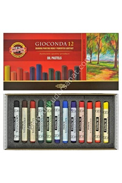 Koh-i Noor Kohinoor Yağlı Pastel Gioconda 12 Renk 8352