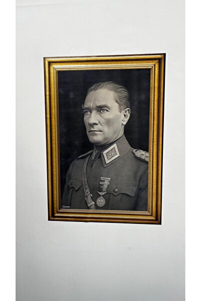 Odyak Kart ATATÜRK 3 TABLO 56X80 cm STATİK KAĞIT YAPIŞKANSIZ KOLAY TUTUNAN ÖZ...