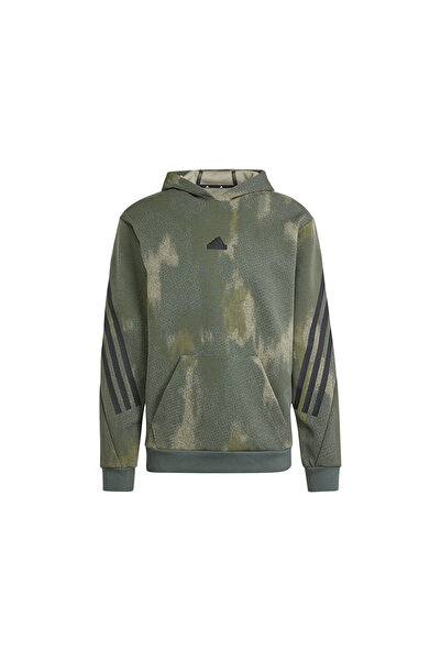 adidas Ανδρικό casual φούτερ M Fi 3S HD IR9228 Χακί