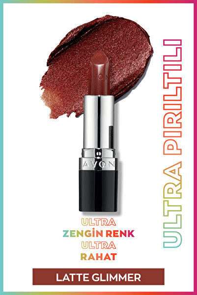 AVON Ultra Shimmer Lipstick - Latte Glimmer