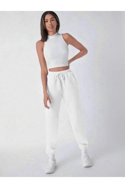 FAVORİST Φούτερ Φούτερ Αθλητικά Φούτερ με ράστερ μέση και ελαστικά πόδια