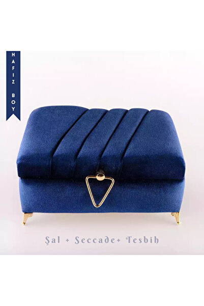 Hayrat Neşriyat Çizgili Kutu Çeyizlik, Şal + Seccade + Tesbih + Kuran Hediye ...