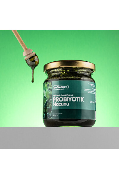 Sonatura Probiyotik Macunu  Zeytinyağı, Kudret Narı, Probiyotik  240 Gr