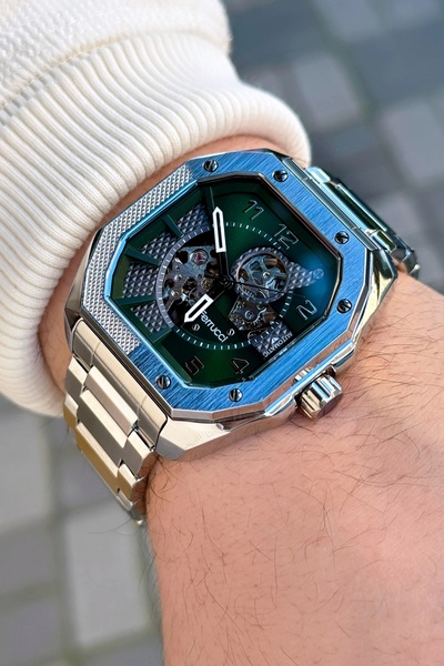 Ferrucci Automatic FC.03280.OTO.05 Steel Cord Men's Wrist Watch