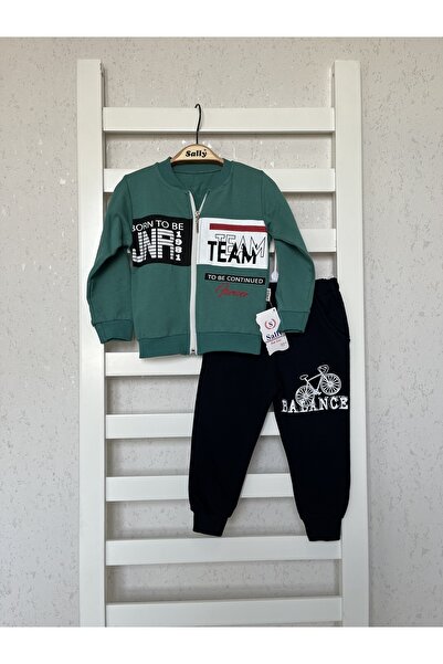 sally baby 2iplik ελαφρύ , Φορμάκι με φερμουάρ, Σετ με τύπωμα Κοστούμια επάνω κάτω, Σετ αθλητικής φόρμας