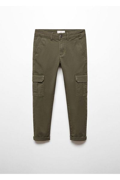 MANGO Kids Cargohose aus Baumwolle – Relaxed Fit