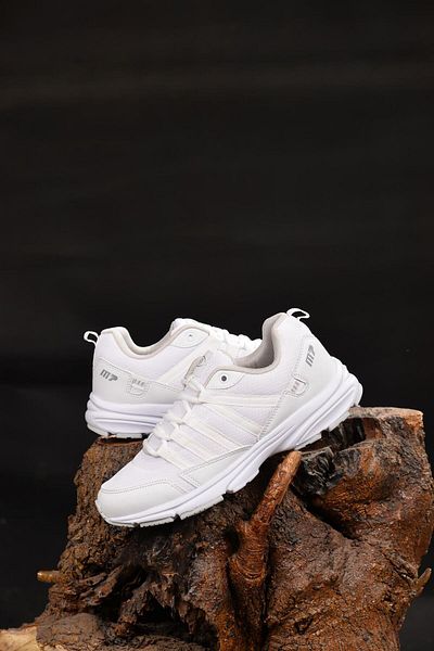 M.P. Women's 4 Seasons White Running & Walking Shoes Sweat-Free Breathable Alr Orthopedic Non-Slip Sole Ultra Light