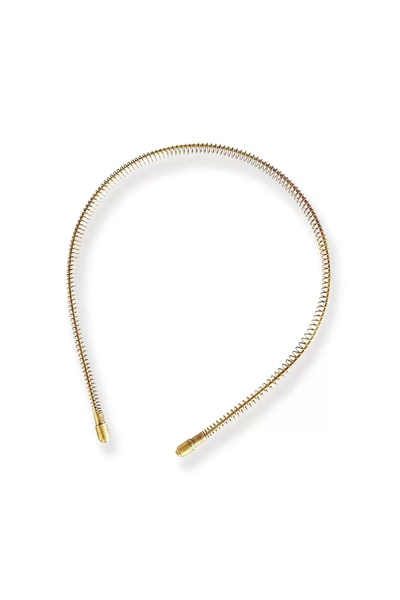 little Luv Αρχαία μεταλλική κορώνα σε κίτρινο χρώμα