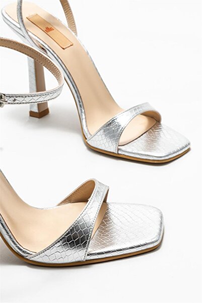 Elle Shoes Lame Kadın Topuklu Sandalet