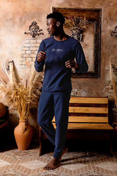 nisaNCa Winter Men's Fleece Pajama Set - Warm Casual Men's Fleece