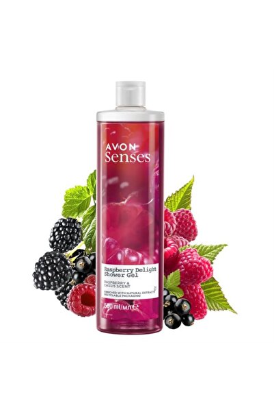 AVON Senses Raspberry Delight Duş Jeli 500 ml