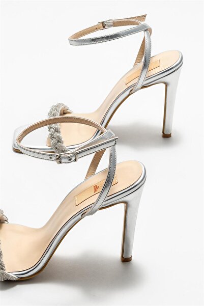 Elle Shoes Lame Women's Heeled Sandals