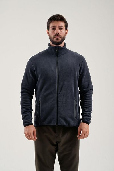 Exuma Ανδρικό Fleece 2312000 - Anthracite, Πλήρες φερμουάρ