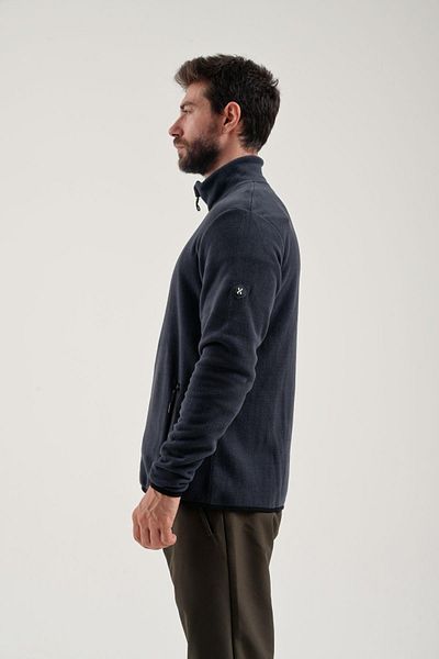 Exuma Ανδρικό Fleece 2312000 - Anthracite, Πλήρες φερμουάρ