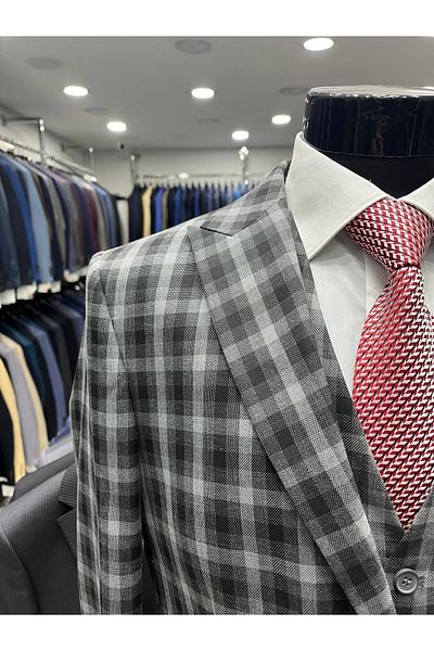 MASSARO VESTED SUIT DRESS
