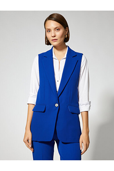 Koton Γιλέκο σακάκι με ένα κουμπί