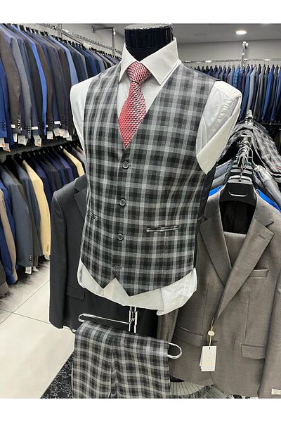 MASSARO VESTED SUIT DRESS
