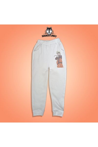 MarkaTurko Rasengana Printed Unisex Παιδική φόρμα από βαμβακερή φόρμα 306-b158