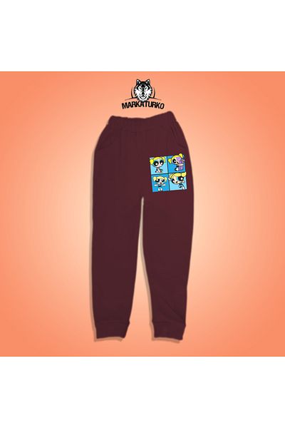 MarkaTurko Bubbles printed unisex Special Design Βαμβακερή παιδική αθλητική φόρμα 306-B132