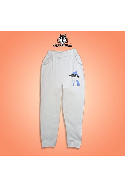 MarkaTurko Mordecai printed unisex Προσαρμοσμένο σχέδιο Βαμβακερή παιδική φόρμα 606-B130