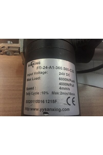 BELLİSTA Sanxing 24V 150mm Lineer Aktüatör Motor