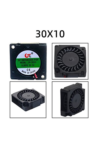 BRUSHLESS Mr-217a Fan 30x30x10 5v 3010 Salyangoz Fan 0,10a