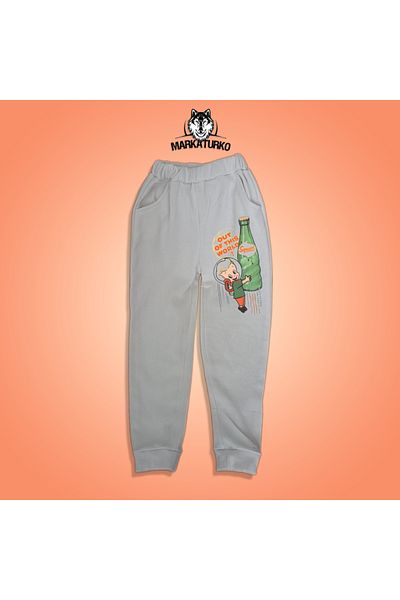 MarkaTurko Squirt printed unisex Προσαρμοσμένο σχέδιο Βαμβακερή παιδική φόρμα 606-B18