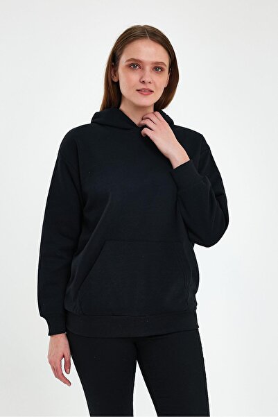 yakamor Transpirație compactă cu glugă cu trei fire