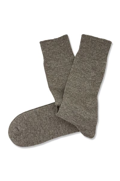 Endemique Studio Endémique Studio - Men's Socks: Soft Lana, Comfortable Sand