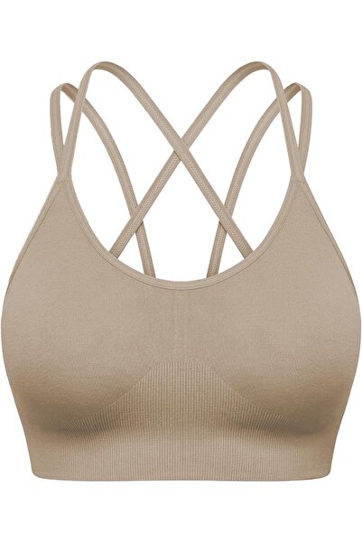 GHASSY CO. Ghassy Co. Women's Cross Back Yoga Exercise Fitness Sports Bra CRS003