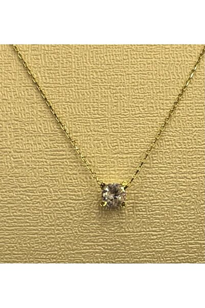 safderuntaki ALTIN TEK TAŞ KOLYE