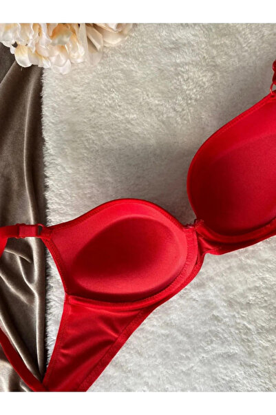 Kerem Giyim Women's Micro Fabric Padded Underwire Daily Bra