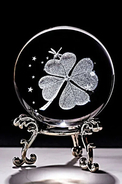 moryconcept 3D oyma kristal top Paperweight standı ile şifa meditasyon cam kü...