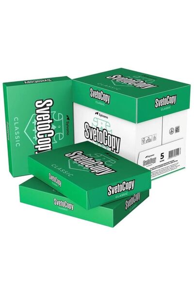 SVETOCOPY A4 Fotokopi Kağıdı 80gr 500'lü 5 Paket