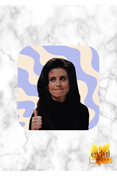 Eylül Design Friends Monica Geller Baskılı Özel Tasarım Baskılı MDF A Kalite ...