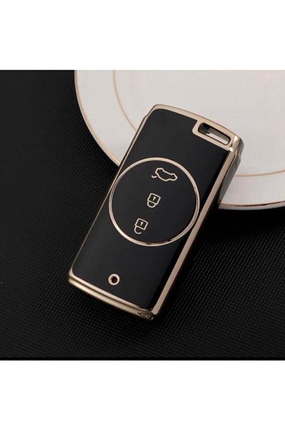 ŞENYILDIZ AKSESUAR Chery Tiggo 7 Arrizo 5 Key Case Black-Gold Please Pay Attention to the 2nd Picture and Make a Key Assignment