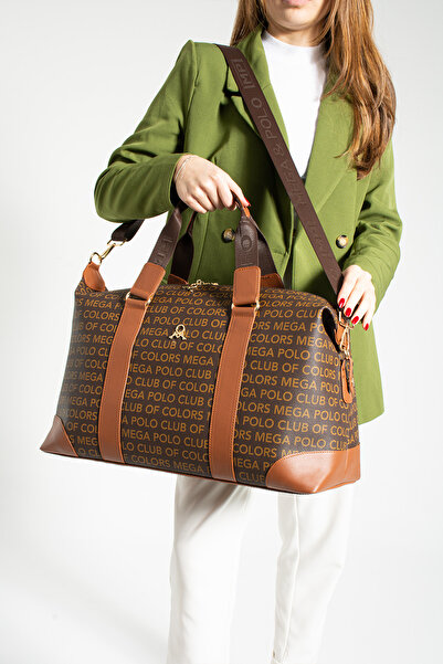 MEGA ÇANTA MEGA POLO Siyah Unısex El Valizi Ve Spor Çantası