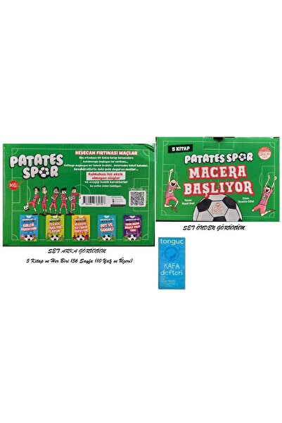 Nesil Çocuk Yayınları 10 Yaş ve Üzeri Patates Spor-Macera Başlıyor (3. ve 4. ...