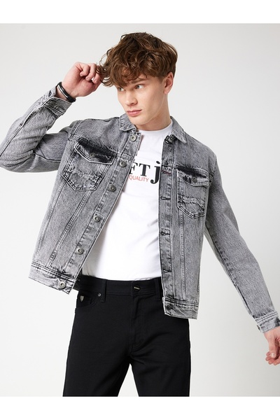 Loft Jachetă pentru bărbați cu formă regulată