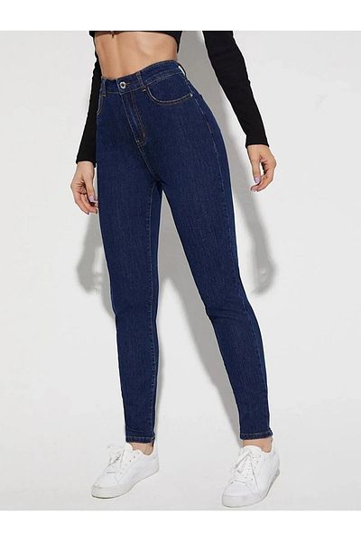 Ramrod Milka Women's Lycra Non-Fading High Waist Skinny Trousers, Harmony