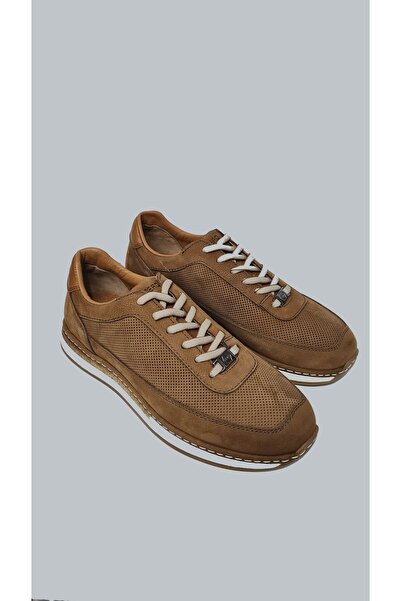 KOMCERO Σόλα από καουτσούκ με τυπωμένο λέιζερ με δεμένο σημείο Γνήσιο δέρμα casual παπούτσια Y1480-3024