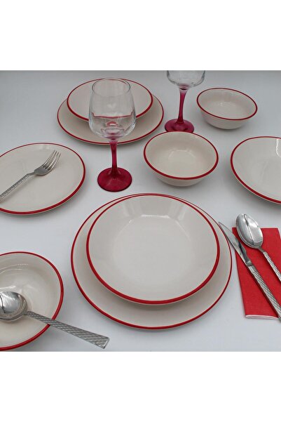 Arna Porselen Carmen 8 Parça 2 Kişilik Yemek Takımı