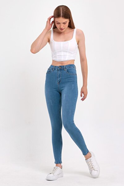 yakamor Γυναικεία τζιν με νύχια