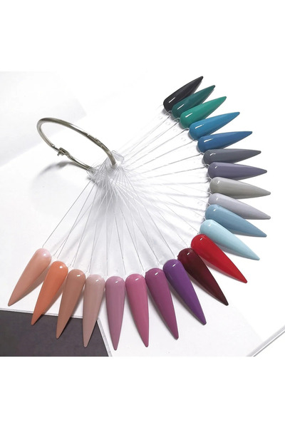 Nail Master Stiletto 50'li Anahtarlık Oje Kartela