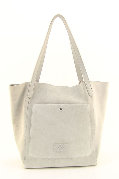 HNB Women's Genuine Suede Leather Stone Hobo Large Shoulder Bag