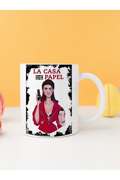 IŞILAY REKLAM كوب LA CASA DE PAPEL المطبوع