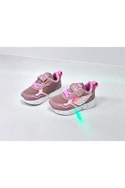 KAFKASLAR AYAKKABI Angel Patterned Lighted Baby Kids Sneakers