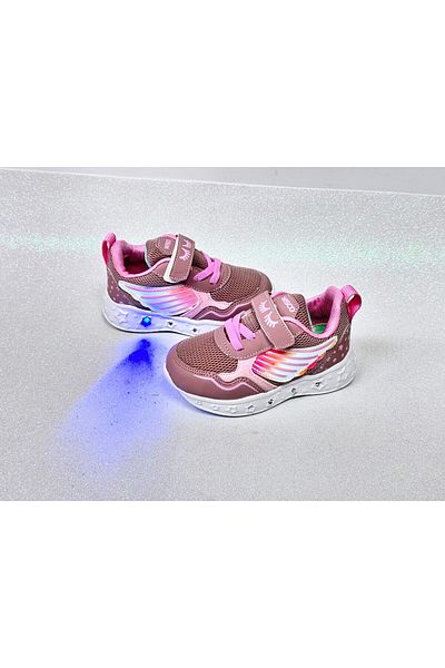KAFKASLAR AYAKKABI Angel Patterned Lighted Baby Kids Sneakers