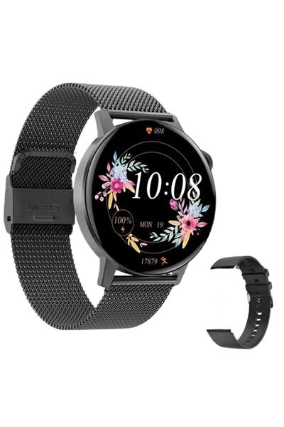 Bunnys Huawei P30 Pro New Edition Uyumlu Akıllı Saat Mini Kadınlar İçin Konuş...