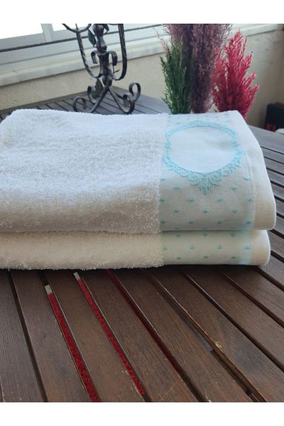 DenizliHomeTex DAMLA bath towel 70 x 140 cm (2 pieces)